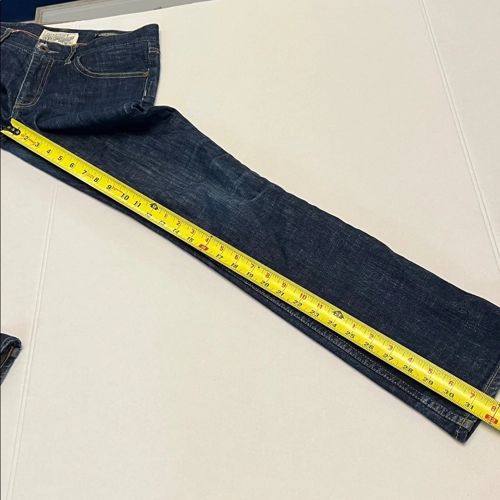 RALPH LAUREN RUGBY SLIM TAPERED VINTAGE DARK WASH JEANS 28